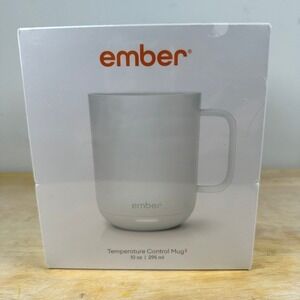 Ember Temperature Control Mug2 10oz White CM191002US Smart App Controlled SEALED